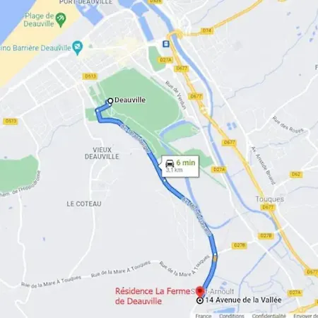 E41 La Ferme De Deauville 1 Ch. Sozen C. סנט-ארנו